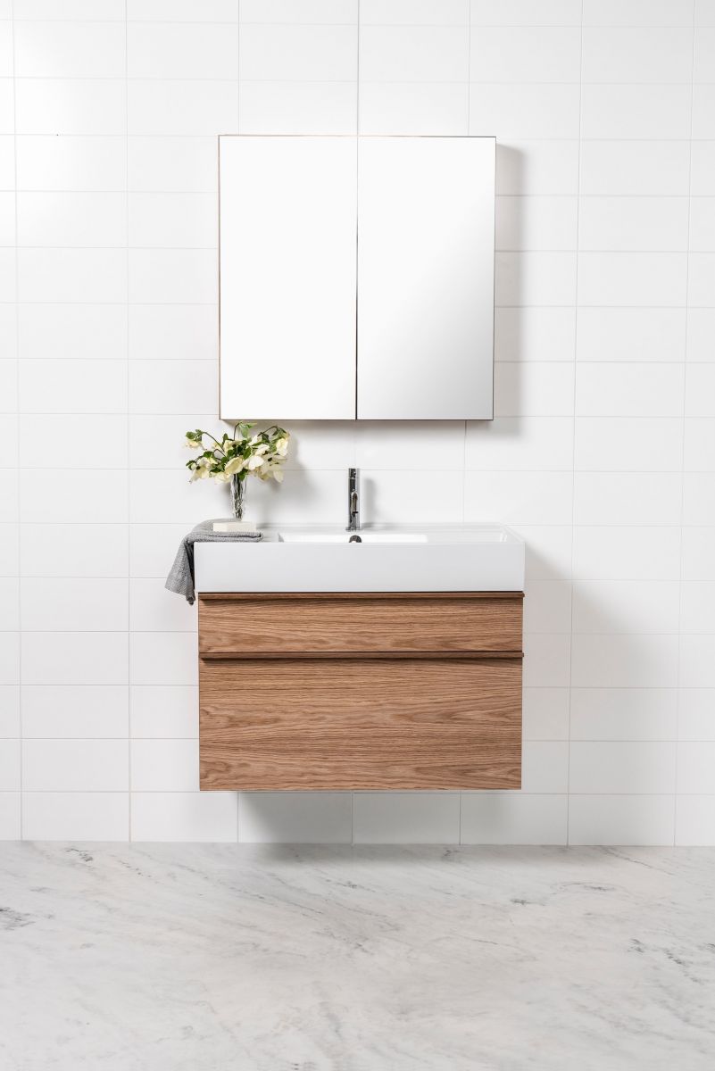 Mirror Cabinet 600 – 2 Doors, 2 Shelves