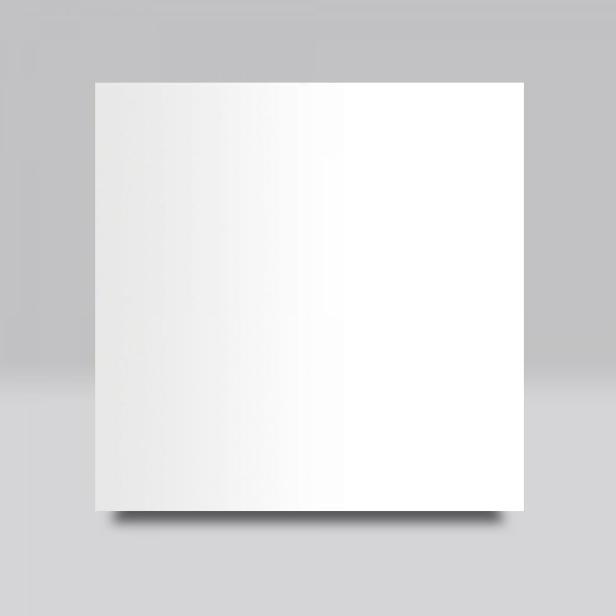 White paint finish