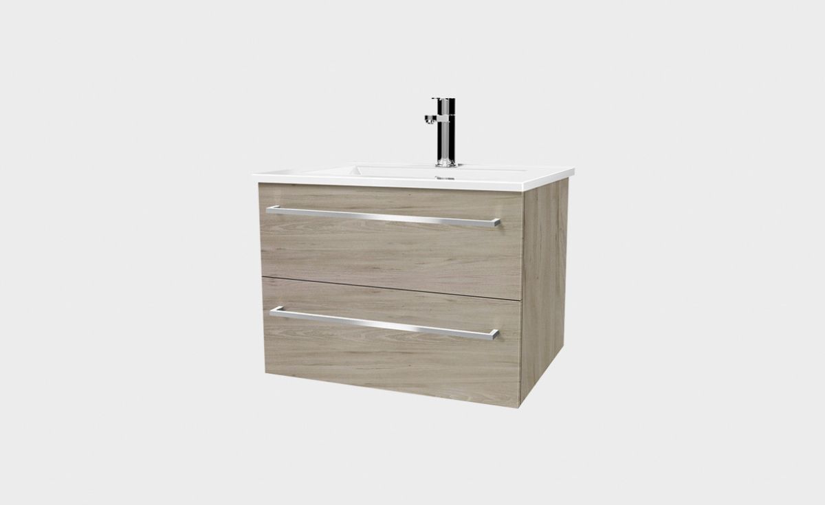 Zara 2 Drawers Wall-Hung