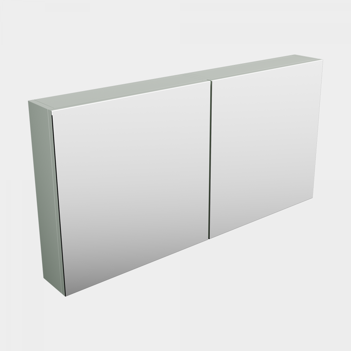 Cube Mirror Cabinet 2 Doors