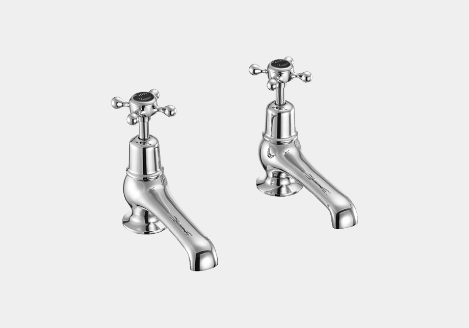 Claremont Basin Tap 12.5cm in Gold/White