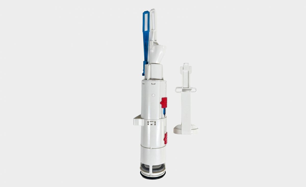 Toilet In-wall cistern flush valve