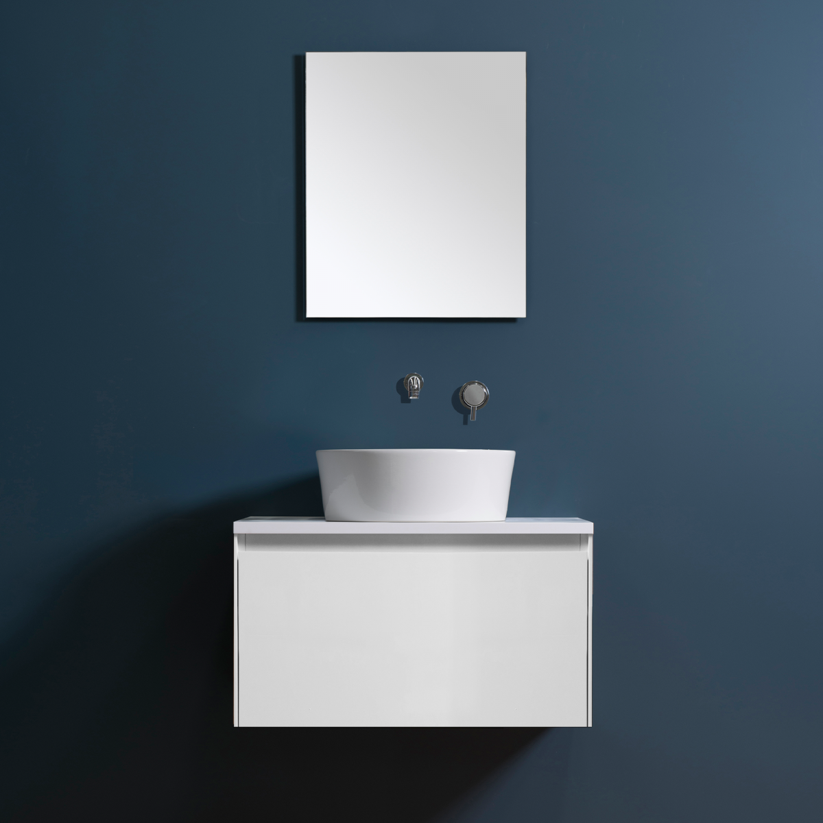 Moode 600 Wall-Hung Vanity, 1 Drawer
