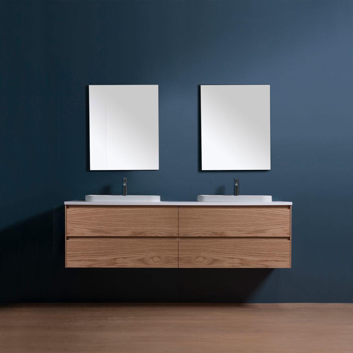 Moode 1800 Wall-Hung Vanity, 4 Drawers