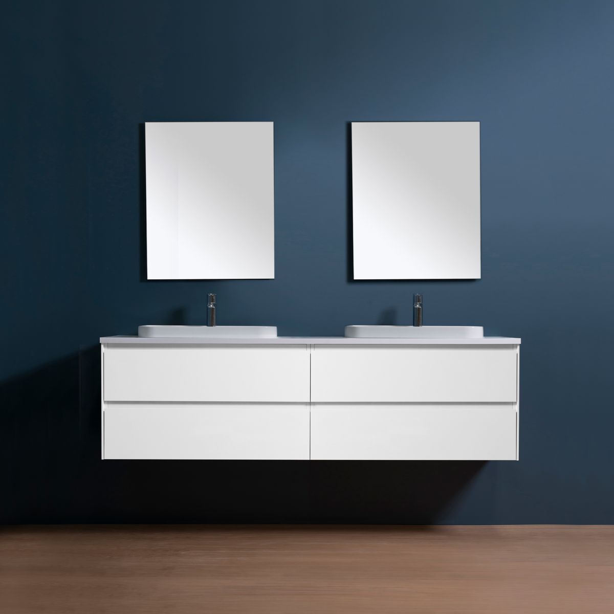 Moode 1800 Wall-Hung Vanity, 4 Drawers