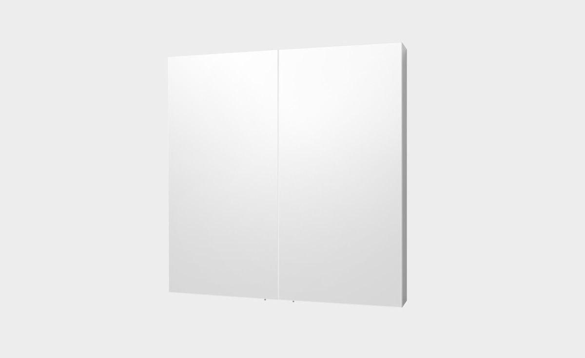Mirror Cabinet 750 – 2 Doors, 2 Glass Shelves