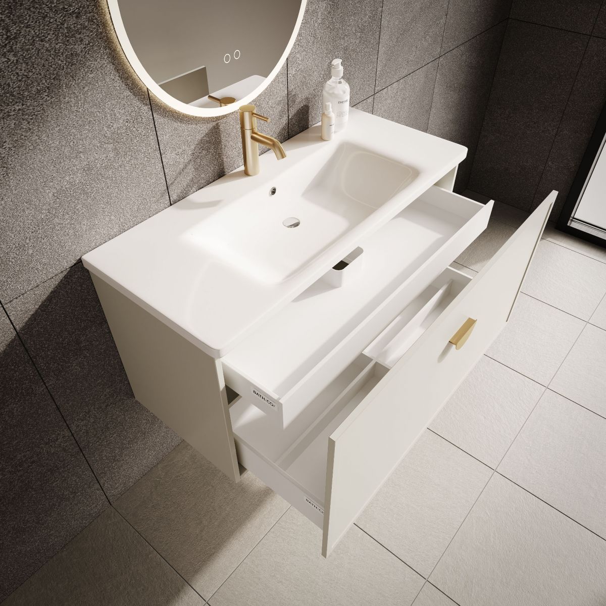 Soho 1010, plus Add-On Concealed Drawer