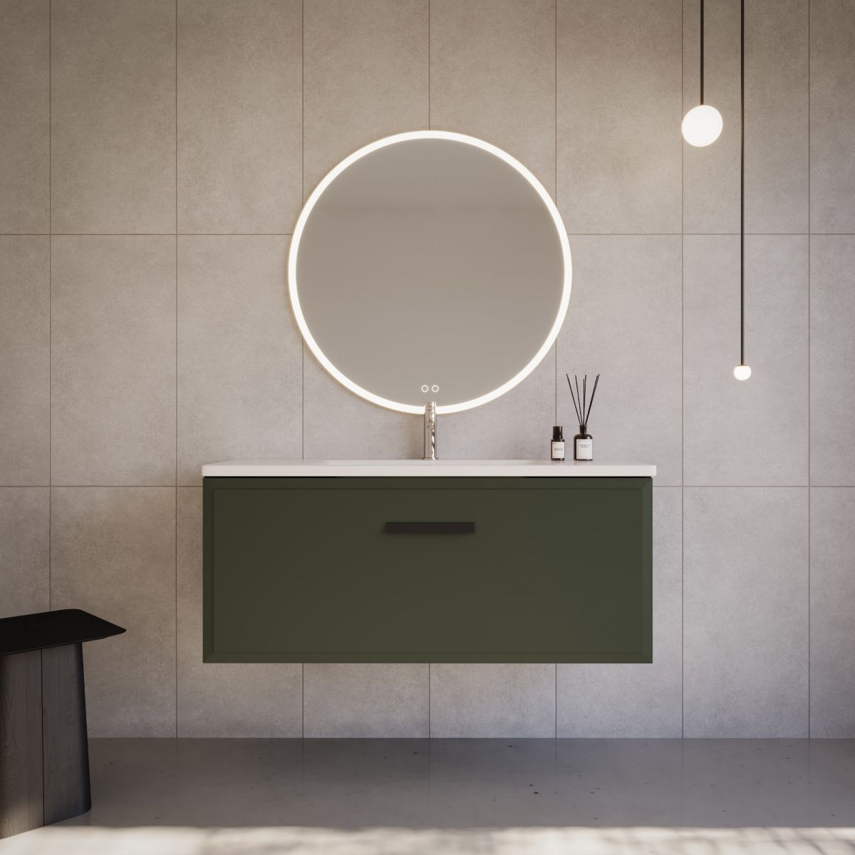 Eden 1200, 1 Drawer with Ceramic top