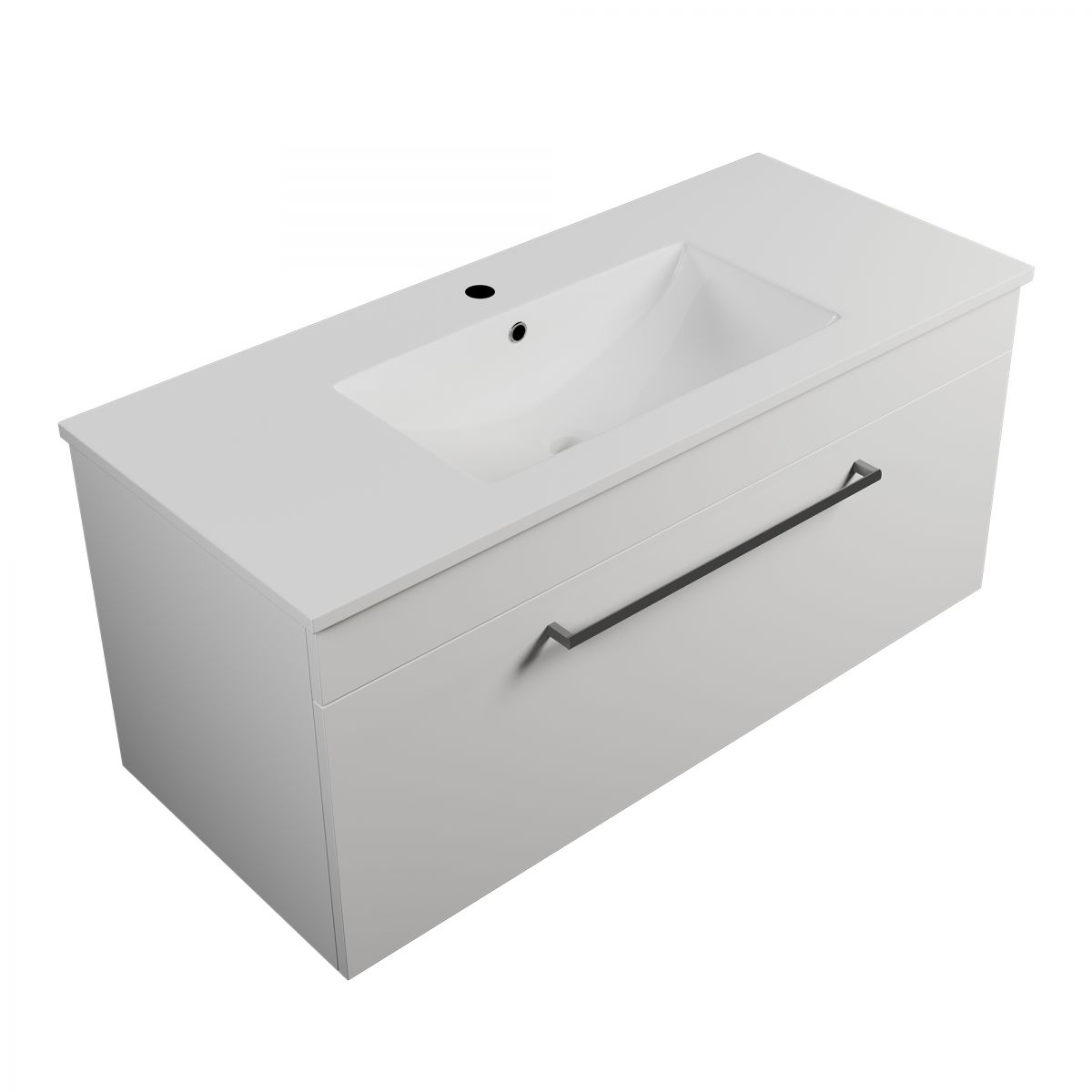 900 Wall-Hung Vanity, 1 Drawer