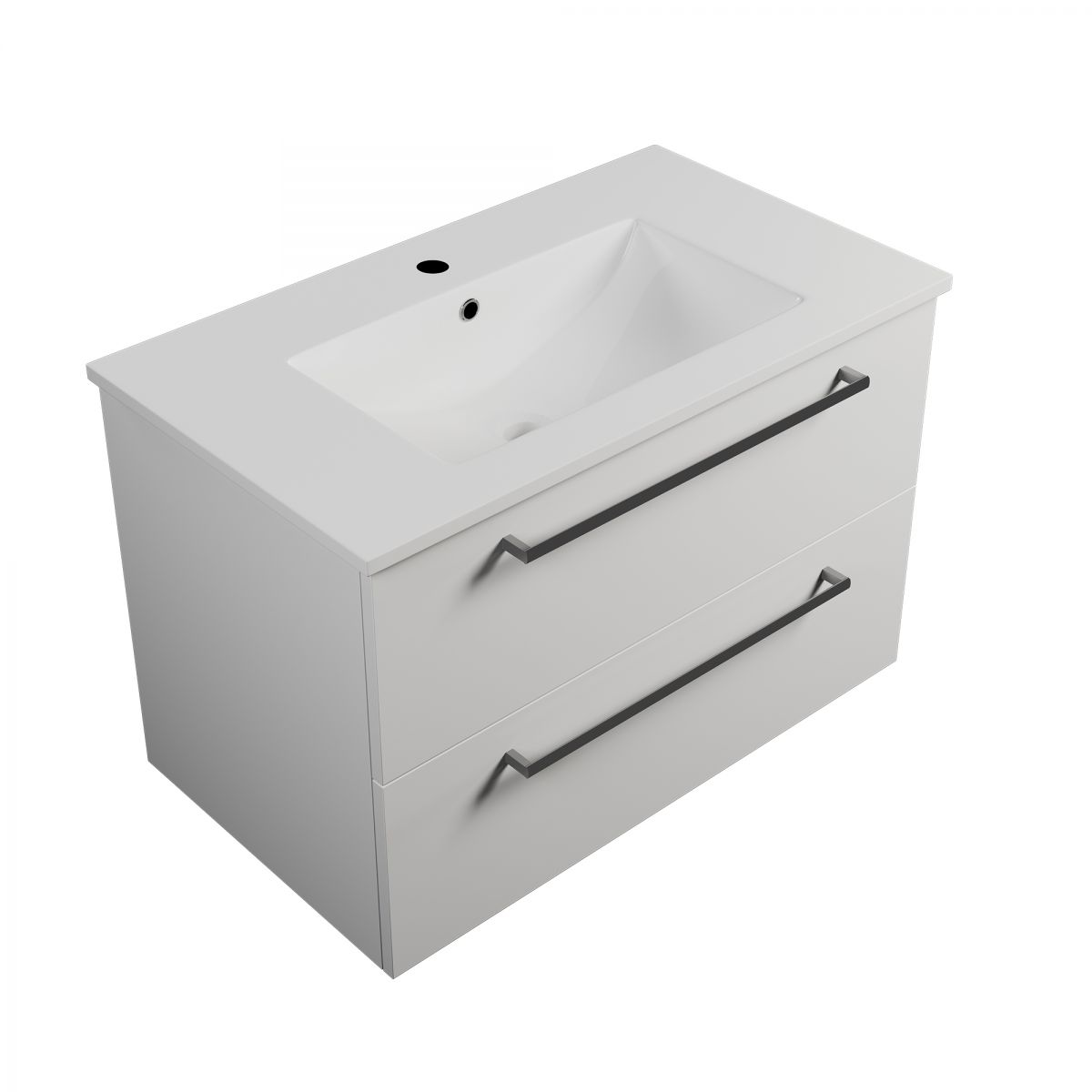 710 Wall-Hung Vanity, 2 Drawer