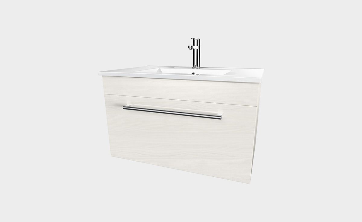 Zara 750 WallHung Vanity 1 Drawer • Bath Co