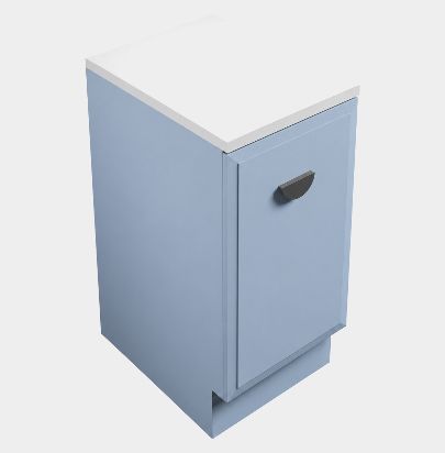 Laundry Cabinet 450, 1 Drawer (Benchtop Sold Separately) by Laundry