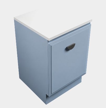 Laundry Cabinet 600, 1 Drawer (Benchtop Sold Separately) by Laundry