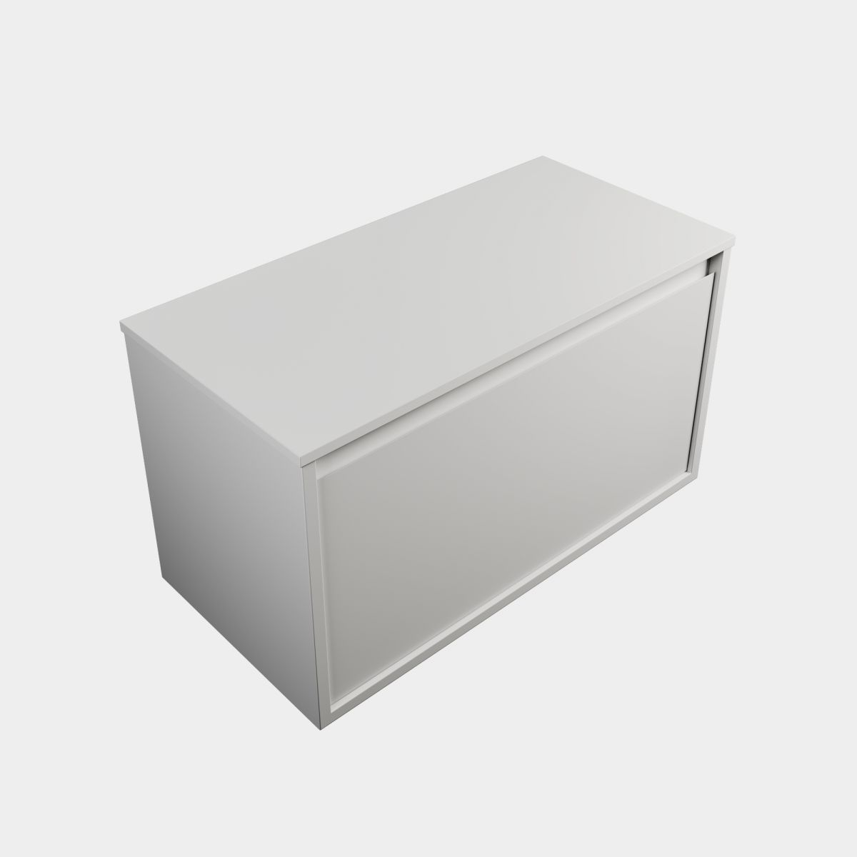 Como 1000 Wall-Hung 1 Drawer Vanity with Conc