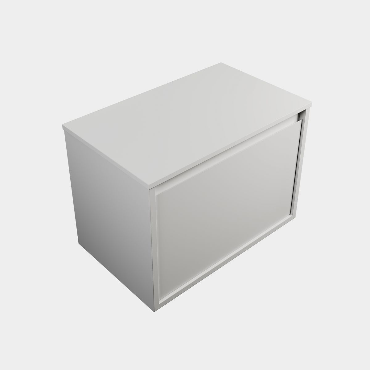Como 800 Wall-Hung 1 Drawer Vanity with Conce