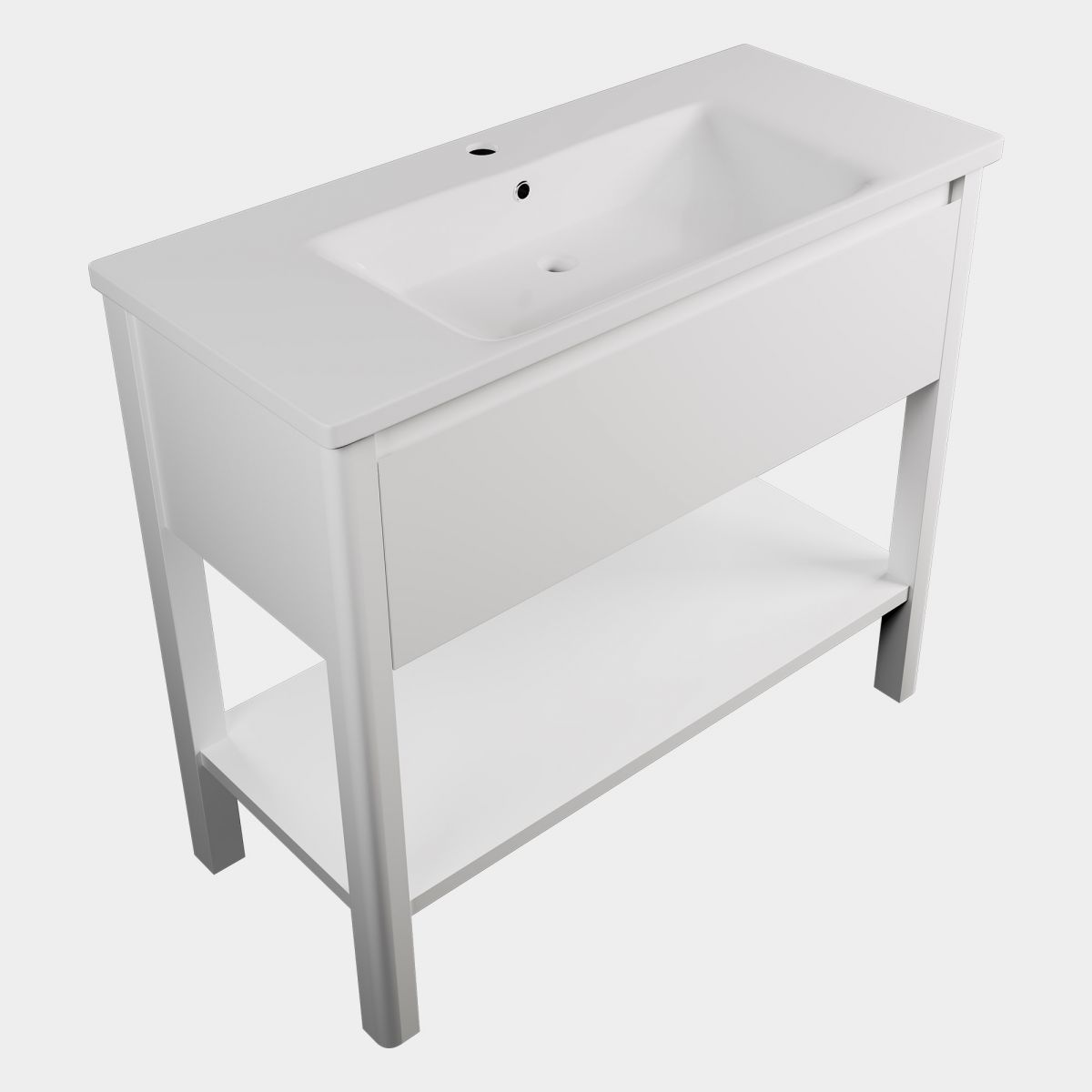 Ovo 1050 1 Drawer Washstand