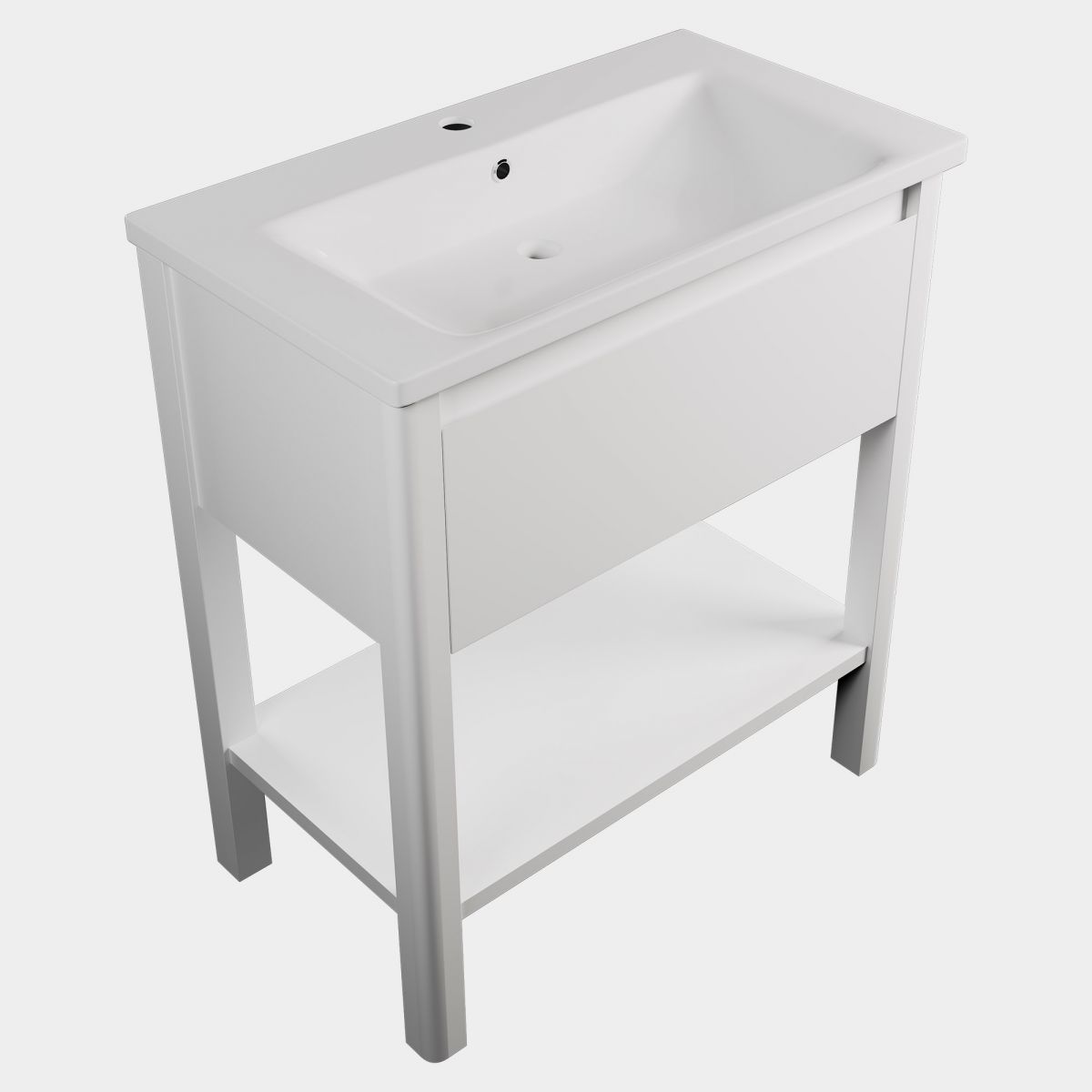 Ovo 800 1 Drawer Washstand