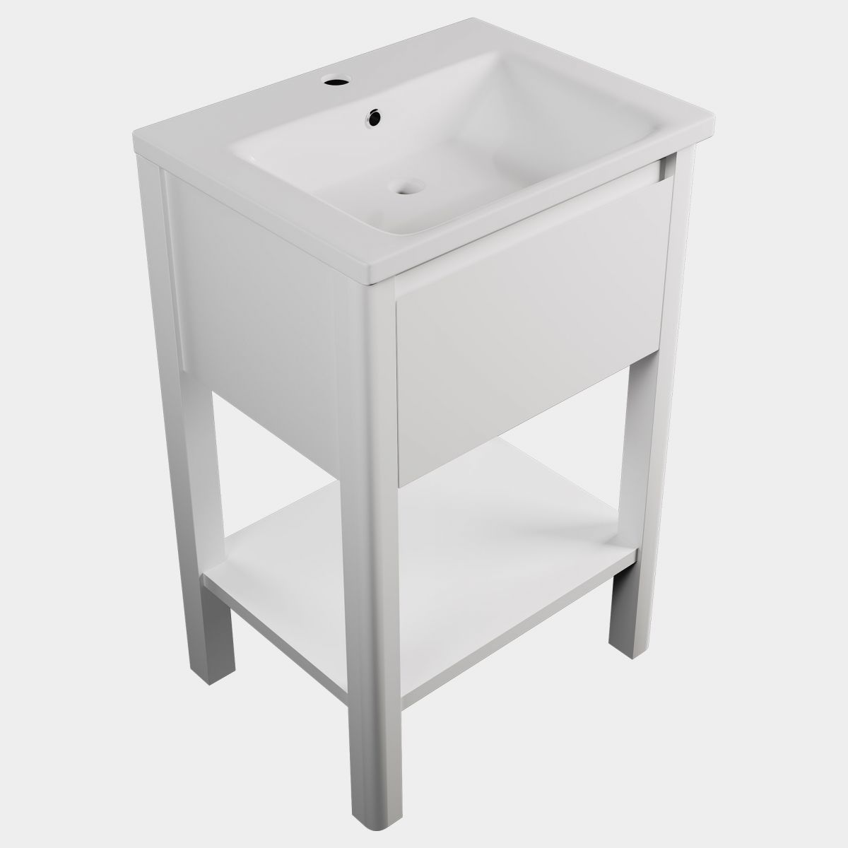 Ovo 600 1 Drawer Washstand