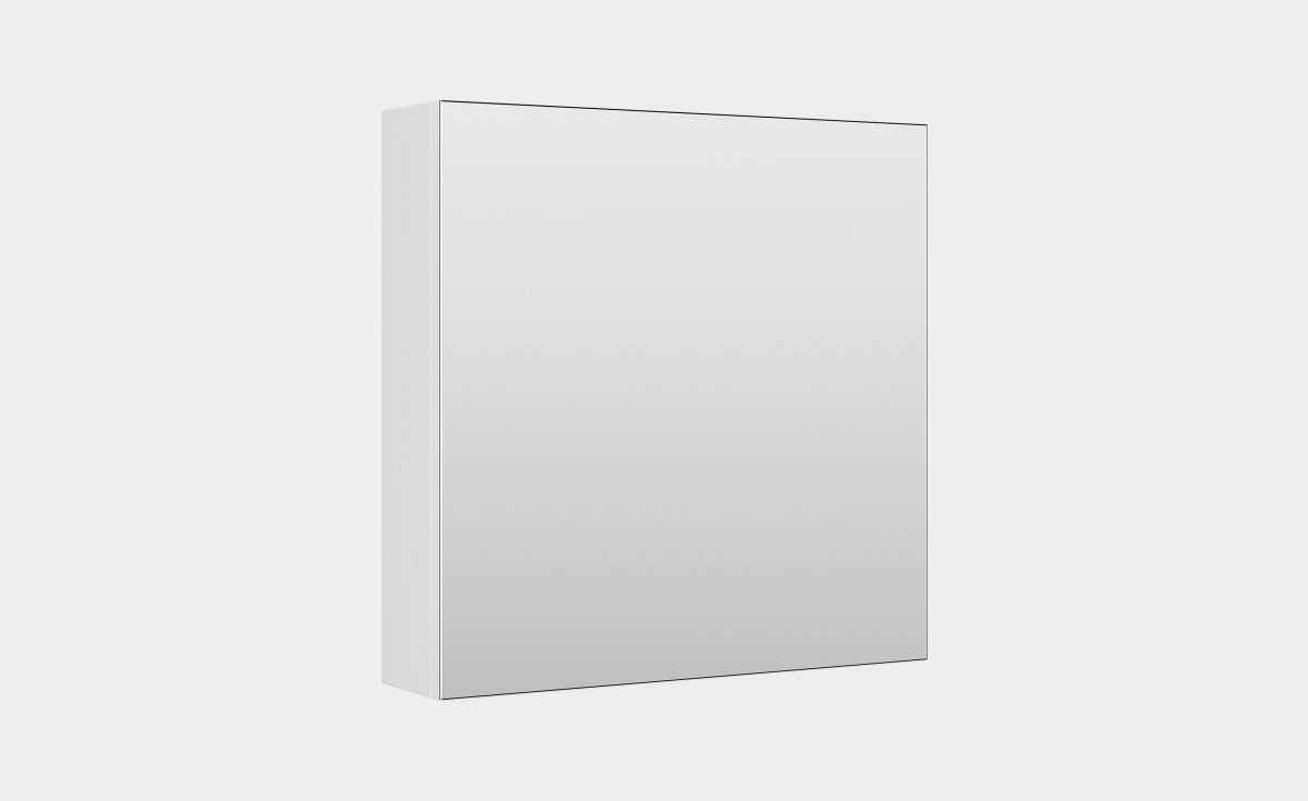 Cube Mirror Cabinet 1 Door