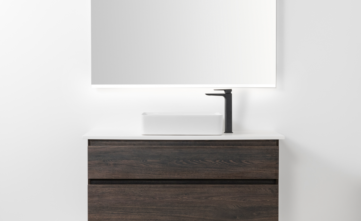 Sleek Rectangle Counter Top Basin