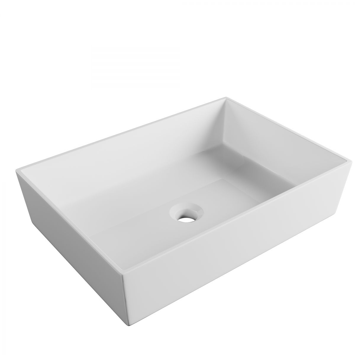 Sleek Rectangle Counter Top Basin