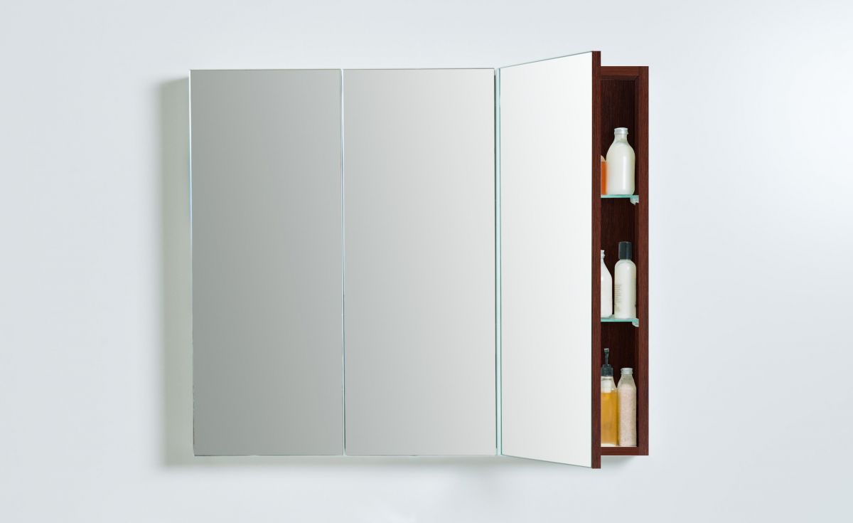 Mirror Cabinet 900 – 3 Doors, 9 Shelves