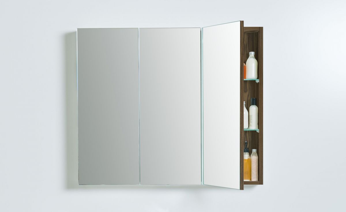 Mirror Cabinet 900 – 3 Doors, 6 Shelves