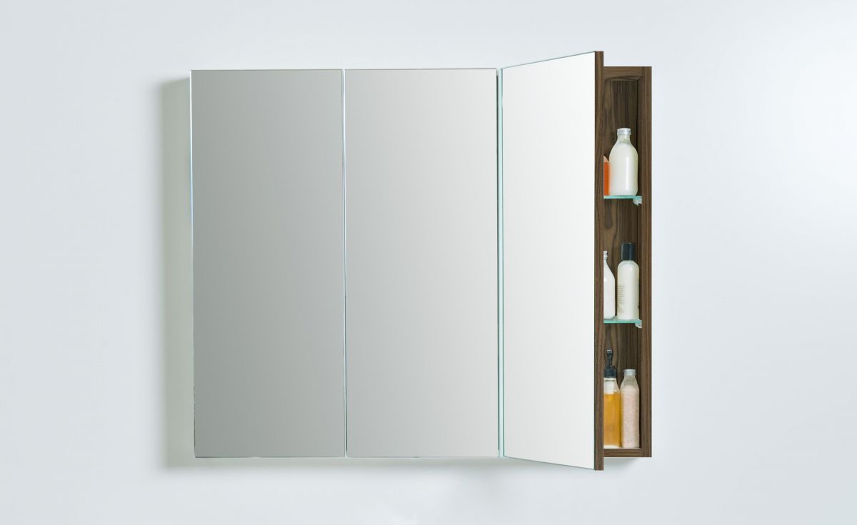 Mirror Cabinet 900 – 3 Doors, 9 Shelves