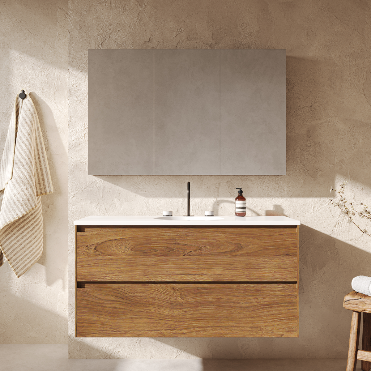 Mirror Cabinet 3 Doors