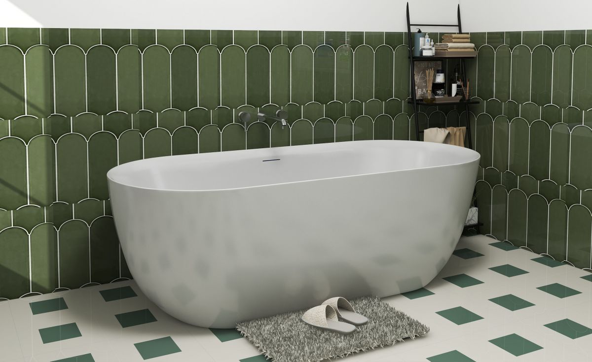 Oval 1800 Freestanding Bath