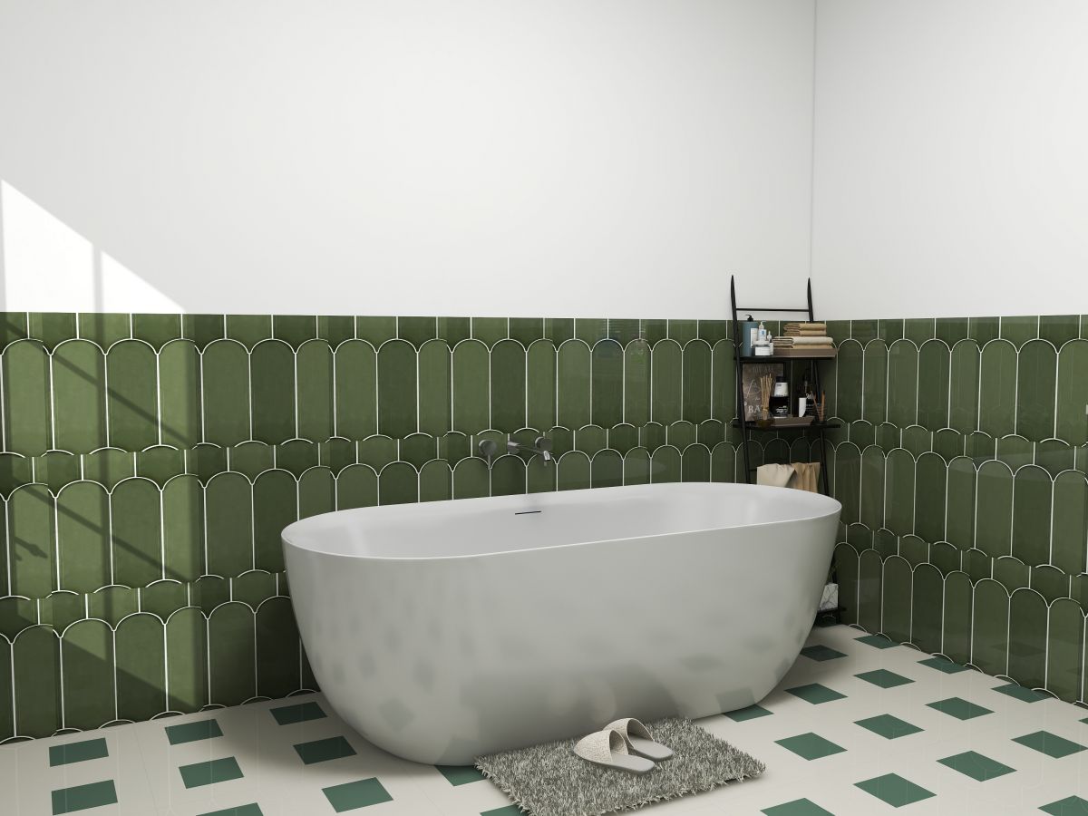 Oval 1800 Gloss Freestanding Bath