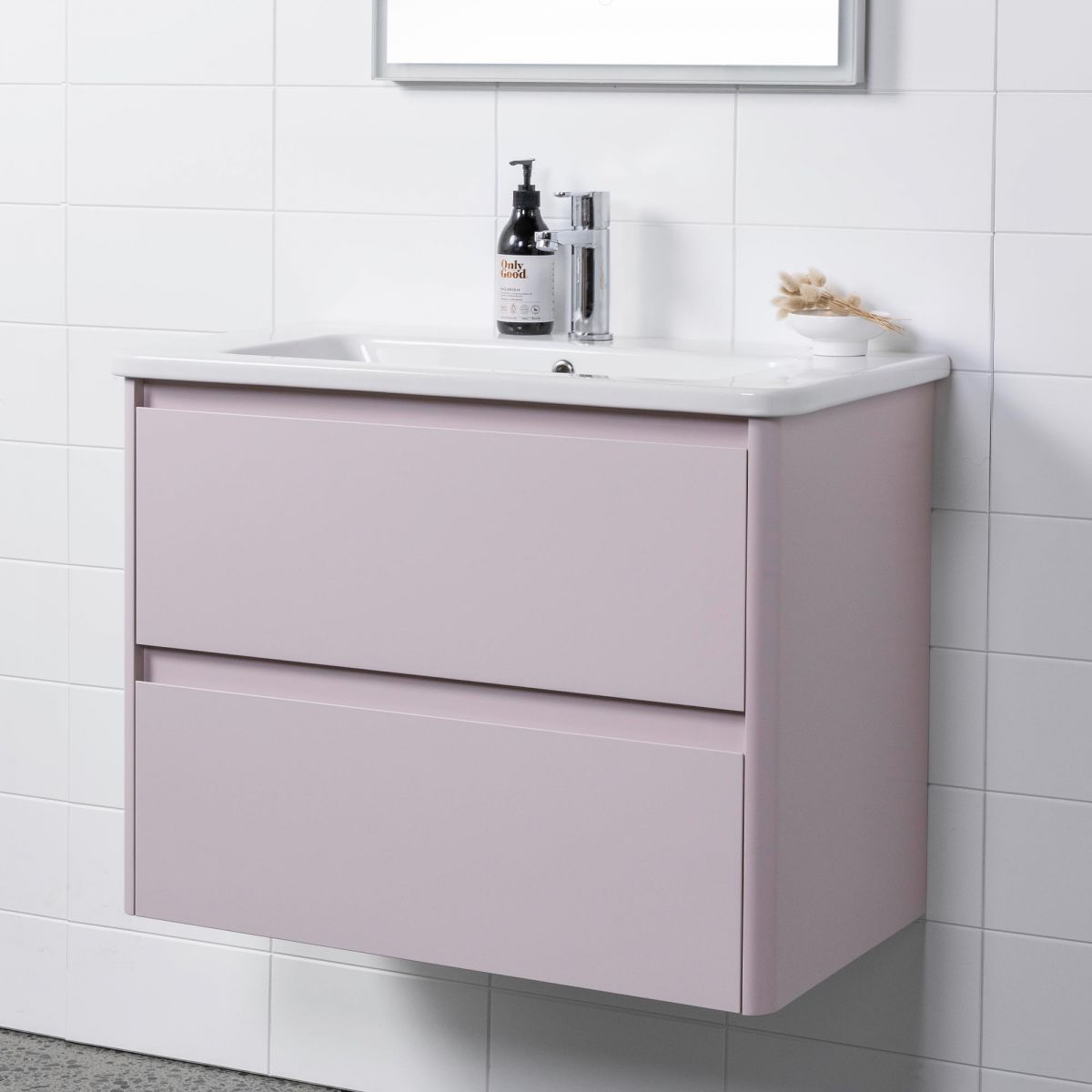 Ovo - Matte Custom Colour with Ceramic Basin