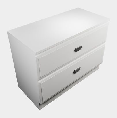 Laundry Cabinet 1200, 2 Drawers (Benchtop Sold Separately) by Laundry
