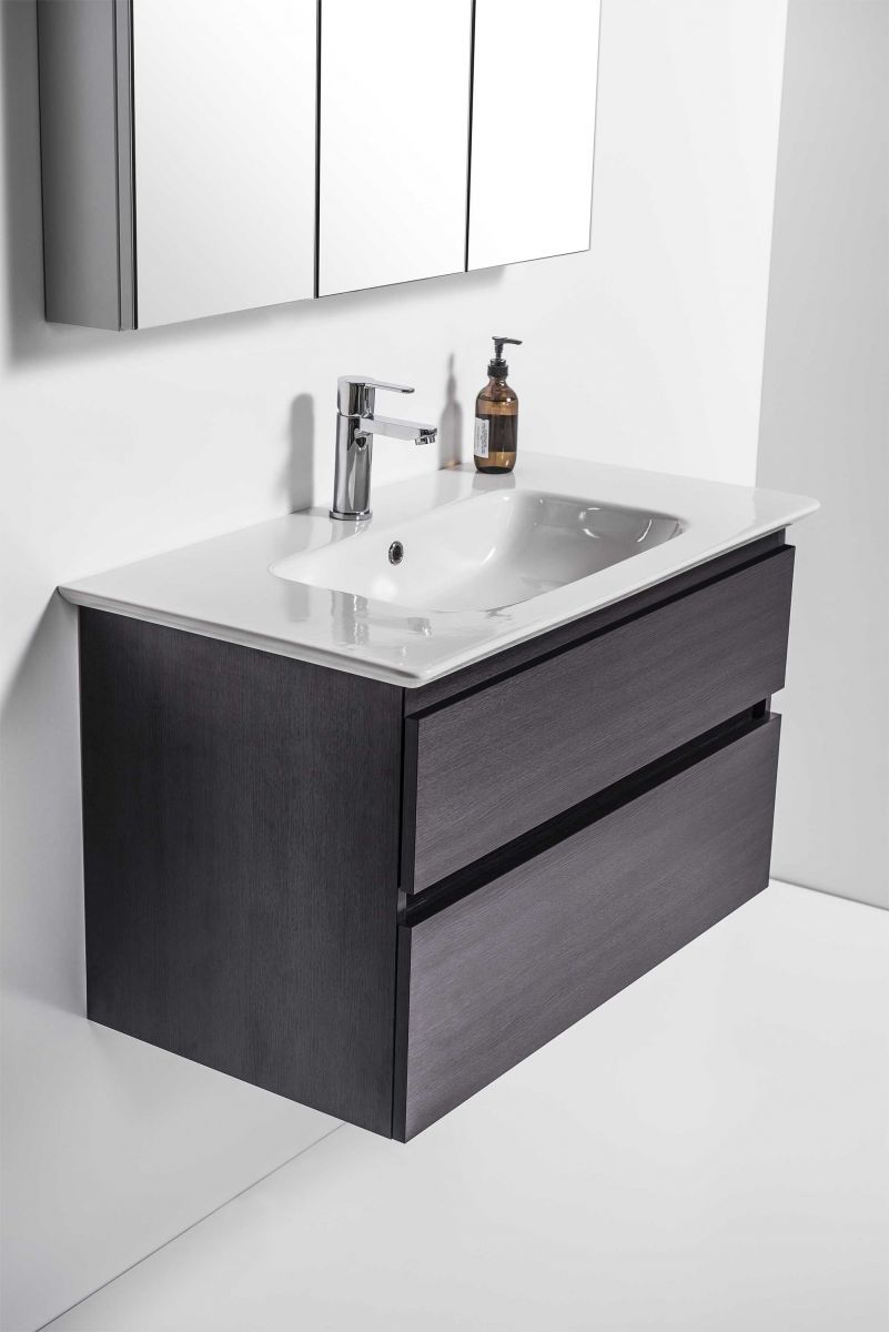 Sharp 900 WallHung Vanity 2 Drawers • Bath Co