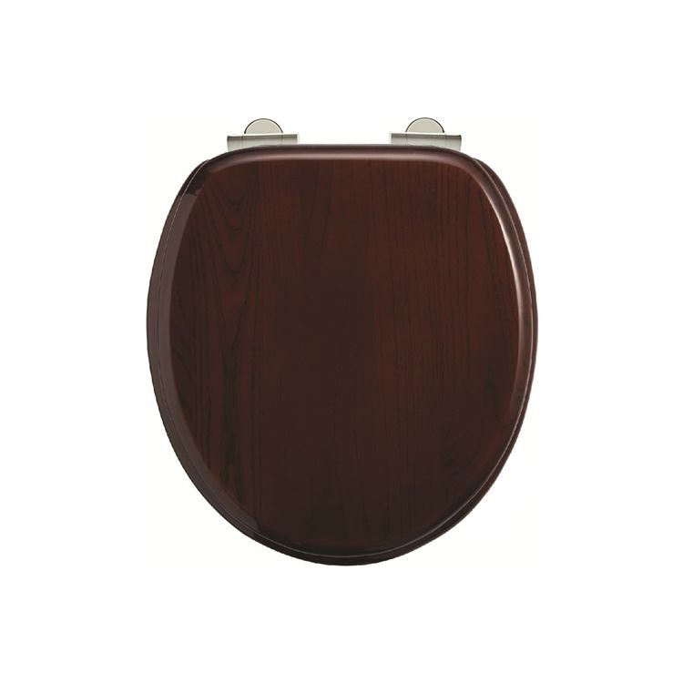 Soft Close Seat - Mahogany Finish