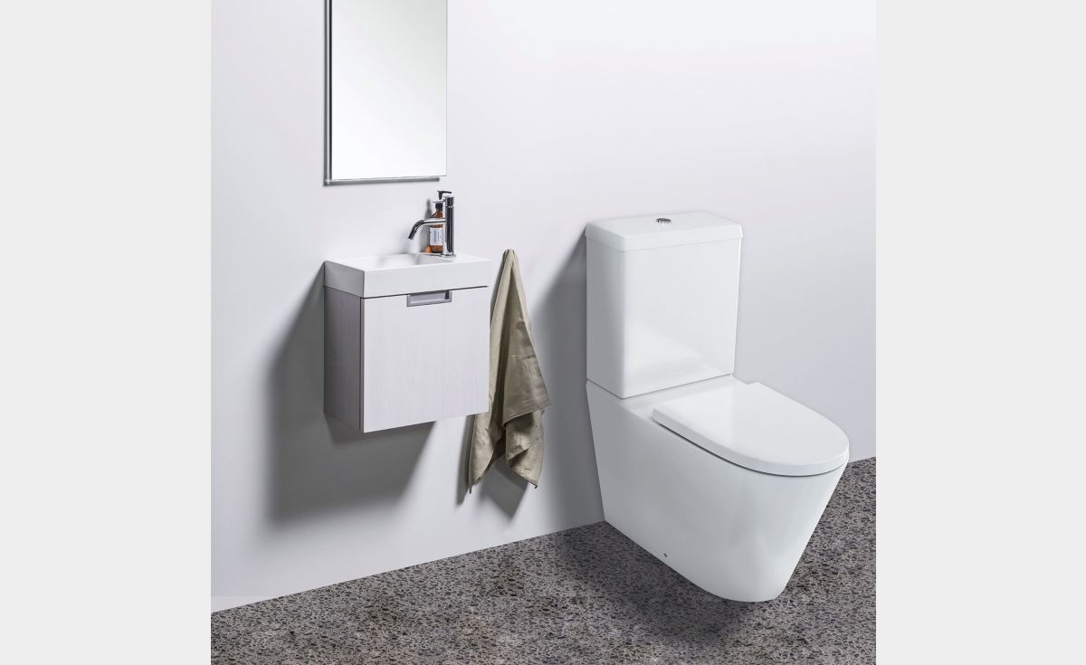Sphere Tall Close-Coupled Toilet Suite with Cistern