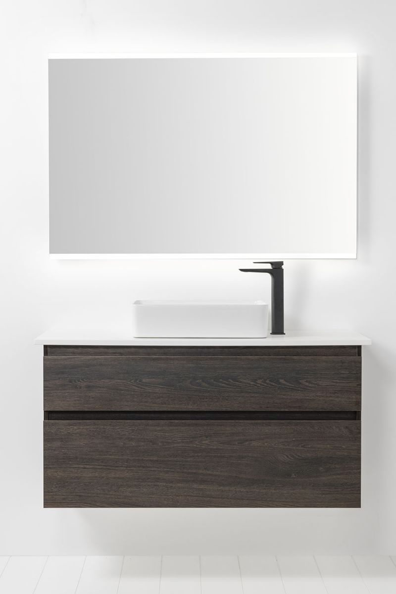 Sleek Rectangle Counter Top Basin