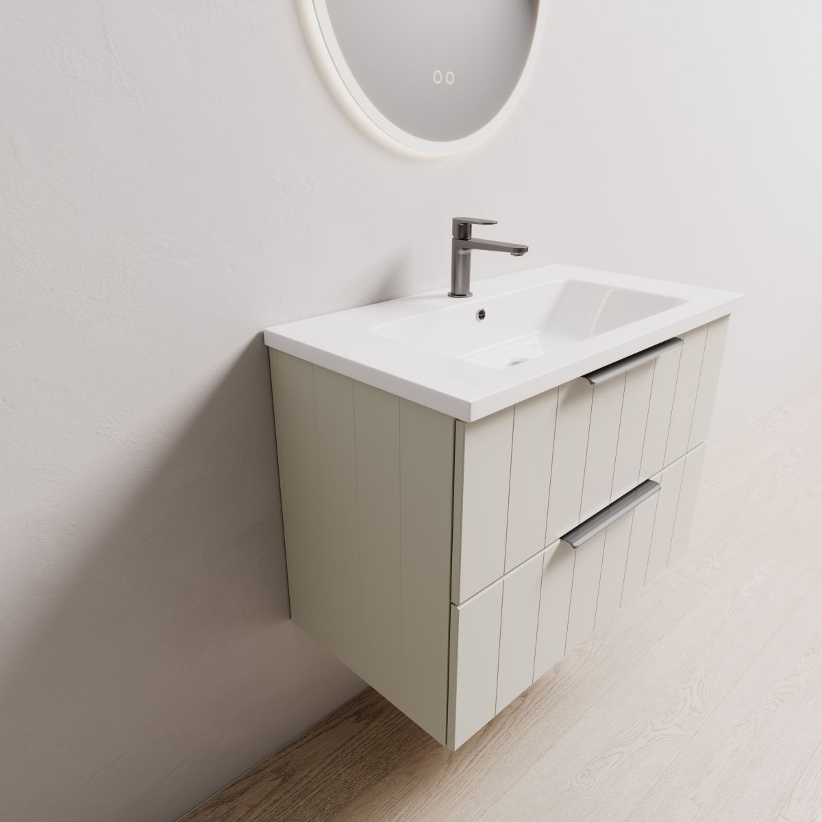 T&G with Profile Handle_Brushed Nickel