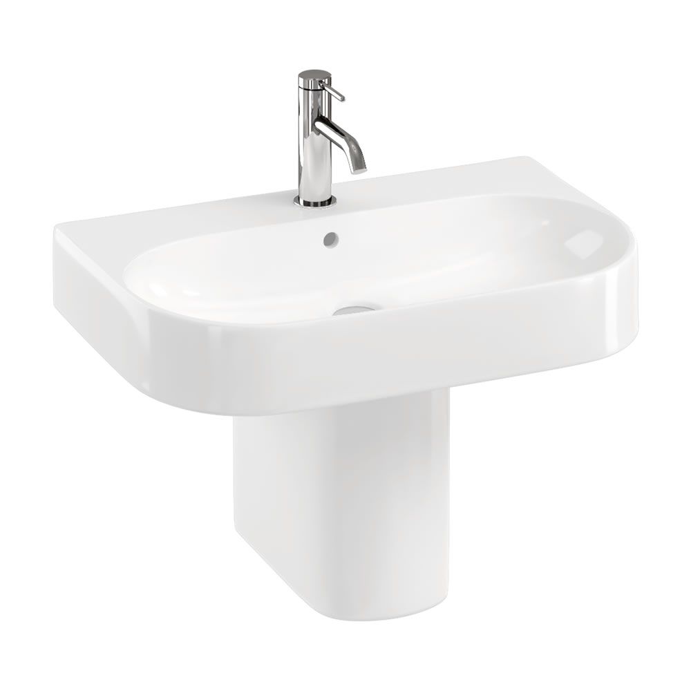 Trim 600 Wall-Hung Basin & Pedestal