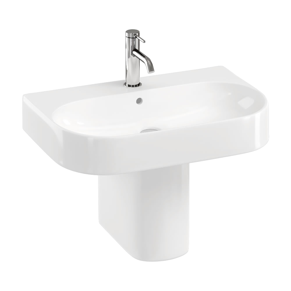 Trim 500 Wall-Hung Basin & Pedestal