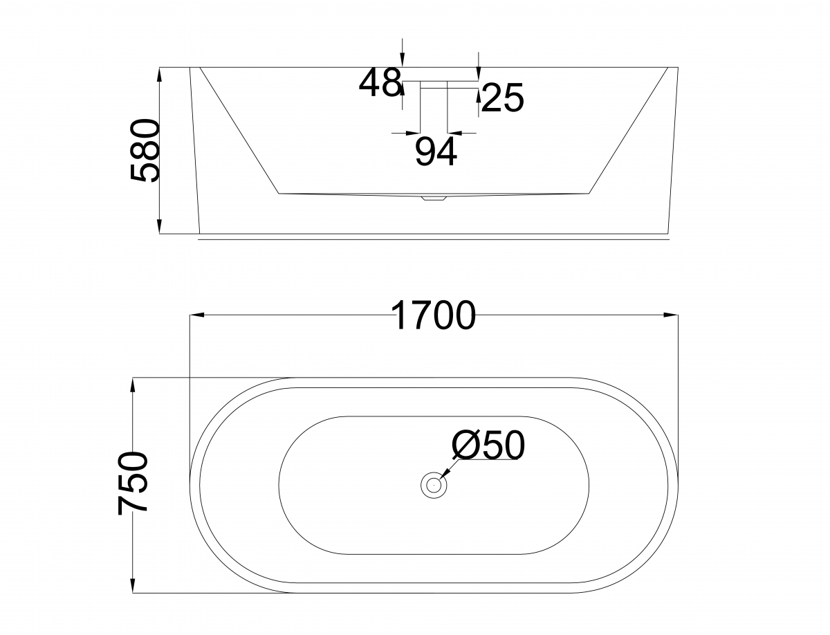 Immerge Freestanding Bath