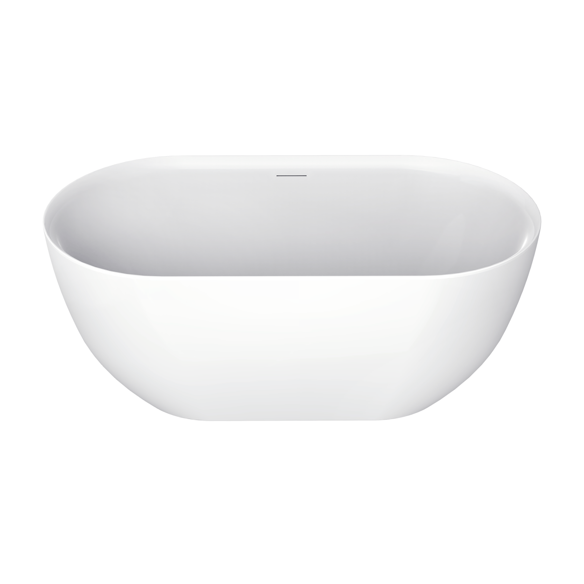 Oval 1500 Matte Freestanding Bath