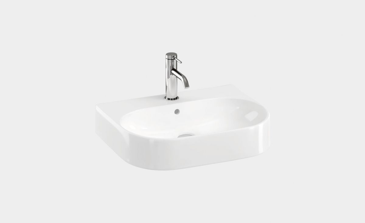 Trim 500 Wall-Hung Basin & Pedestal