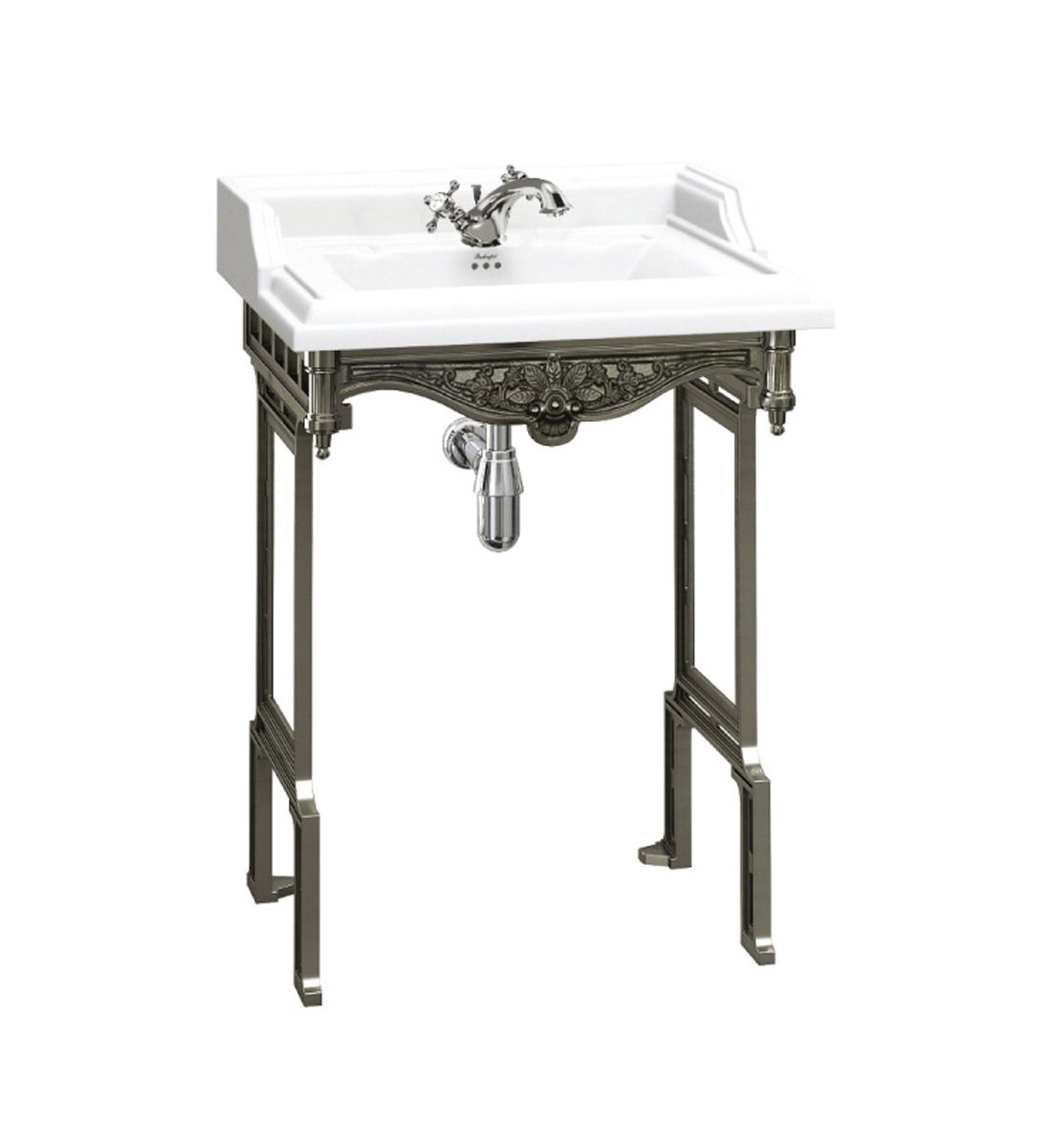 Classic Rectangle 650 Basin & Traditional Stand