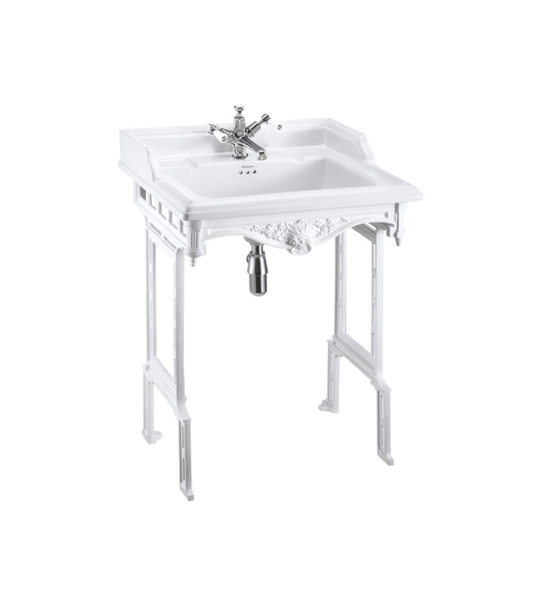 Classic Rectangle 650 Basin & Traditional Stand