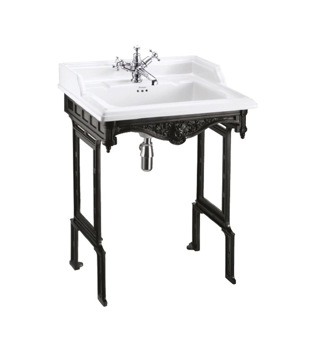 Classic Rectangle 650 Basin & Traditional Stand