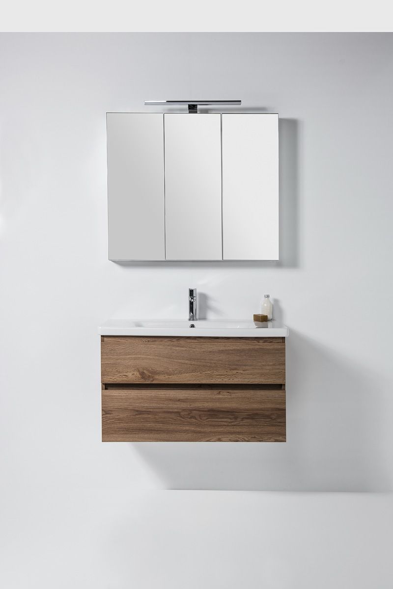 Soft 900 WallHung Vanity 2 Drawers • Bath Co