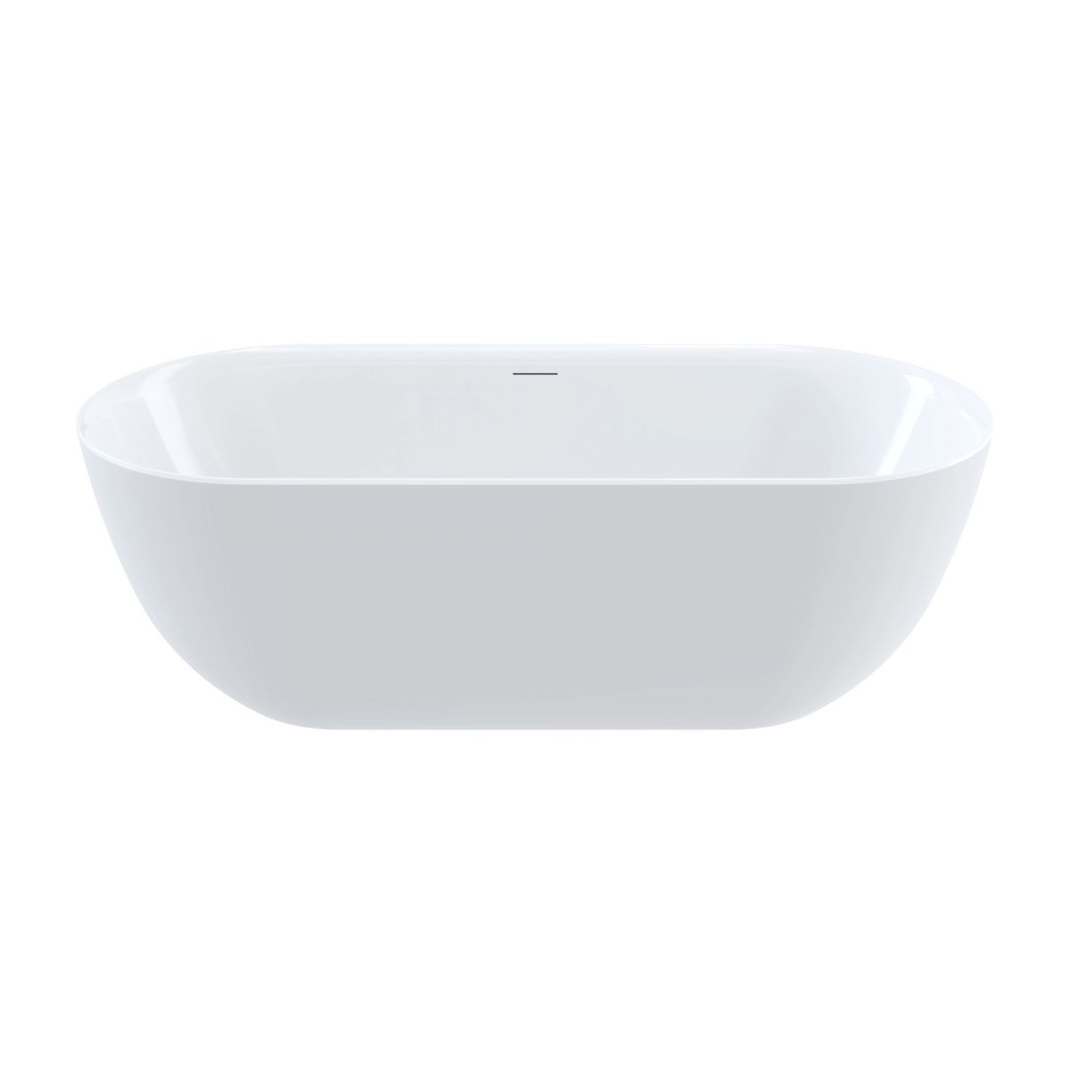 Oval 1800 Freestanding Bath - Front