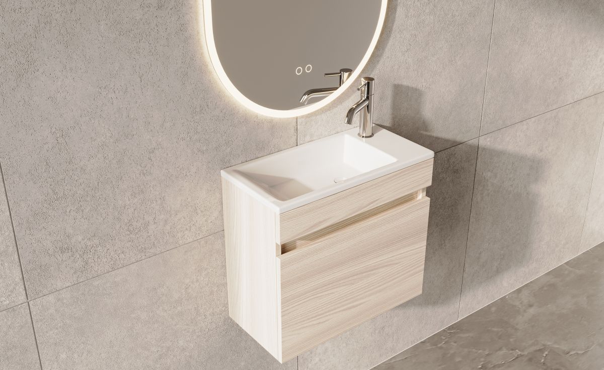 Soft Mini 500 Wall-Hung Vanity 1 Door