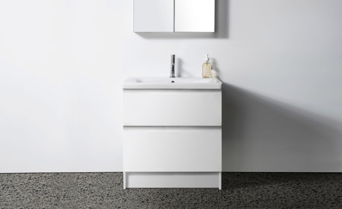 Soft 650 Floor-Standing Vanity 2 Drawers